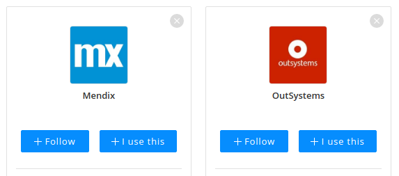 outsystems vs mendix - OutSystems vs Mendix