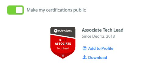 certificacao outsystems tech lead profile - Certificação OutSystems Tech Lead